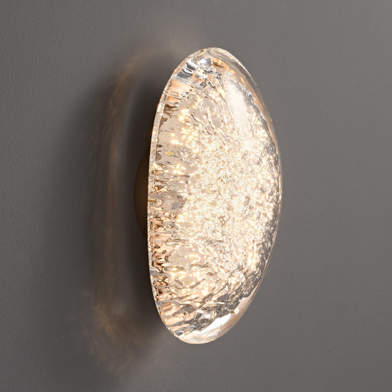 The wall lamps for bedroom features a modern acrylic, dome-shaped design that emits warm, diffused light. With energy-efficient LED technology, this wall-mounted lamp enhances any neutral room with an elegant and ambient atmosphere.